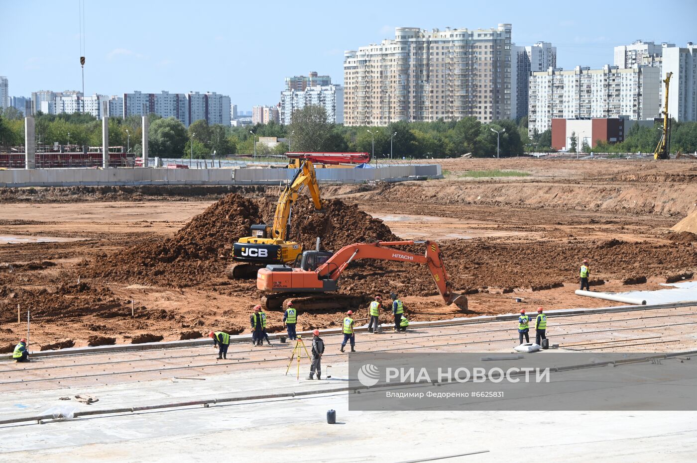 Строительство инновационного научно-технологического центра МГУ "Воробьевы горы"