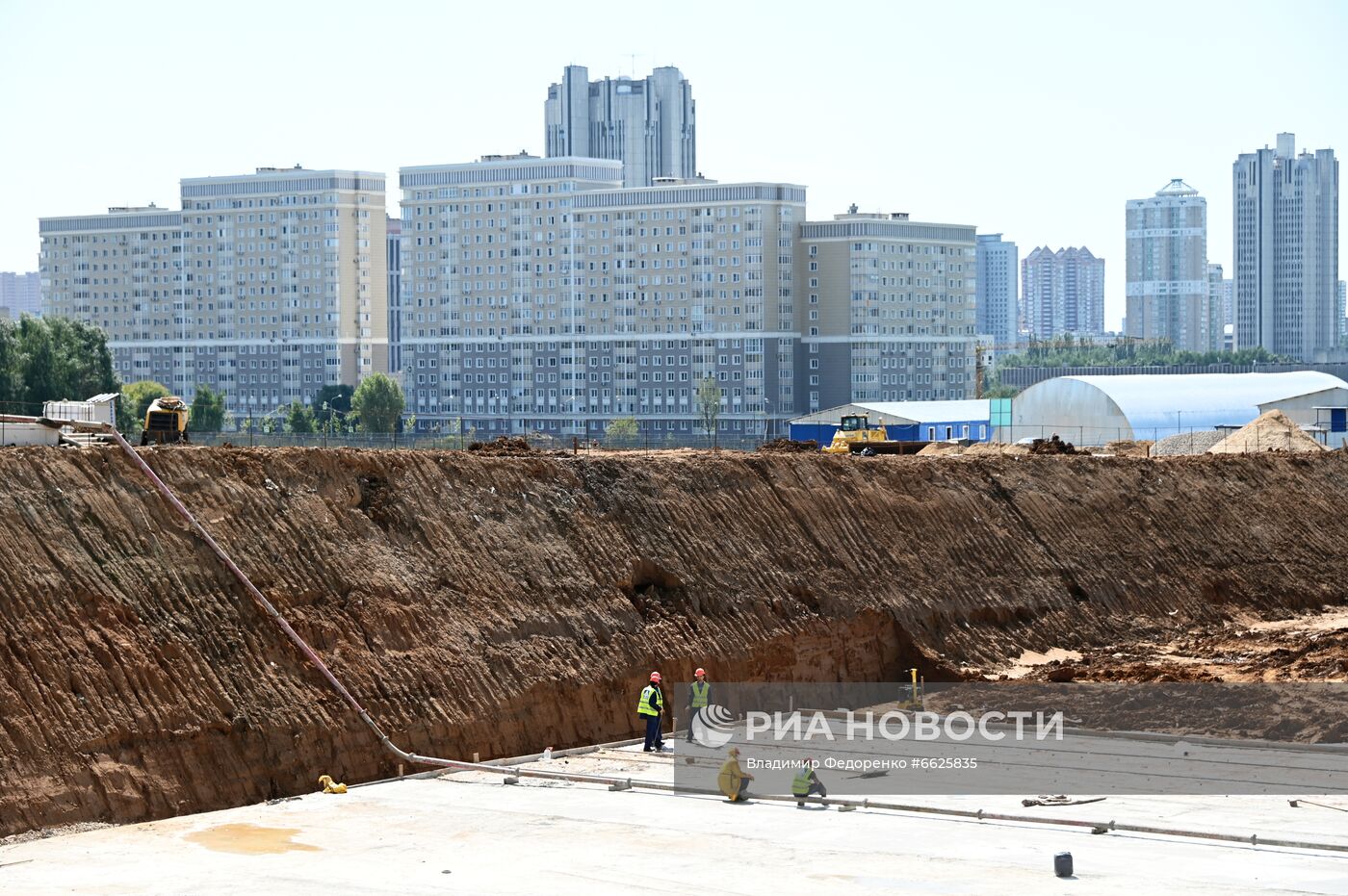 Строительство инновационного научно-технологического центра МГУ 