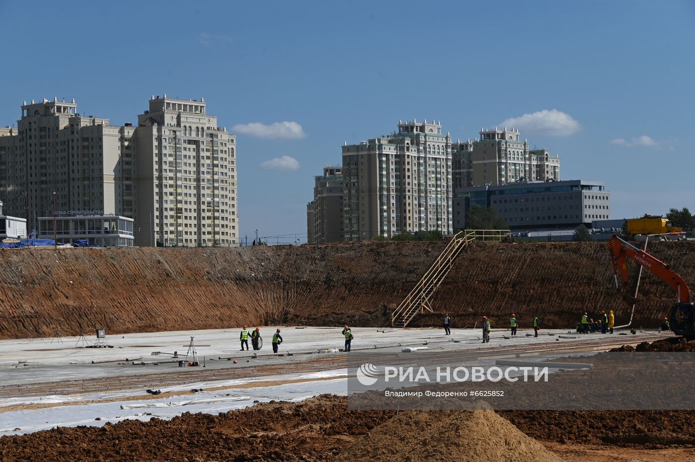 Строительство инновационного научно-технологического центра МГУ "Воробьевы горы"