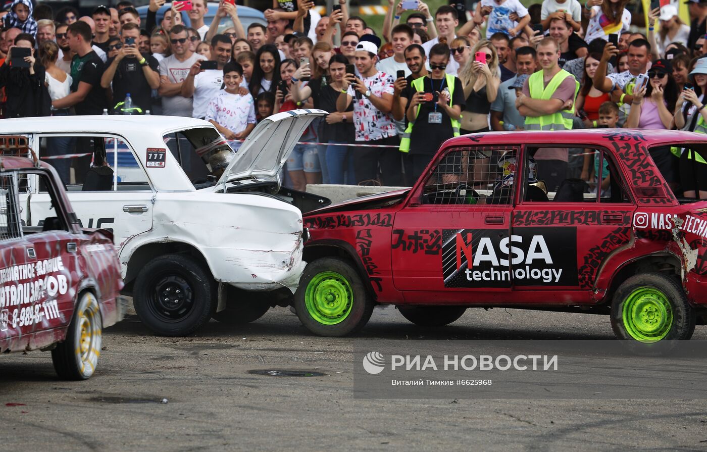 Автобои под Краснодаром