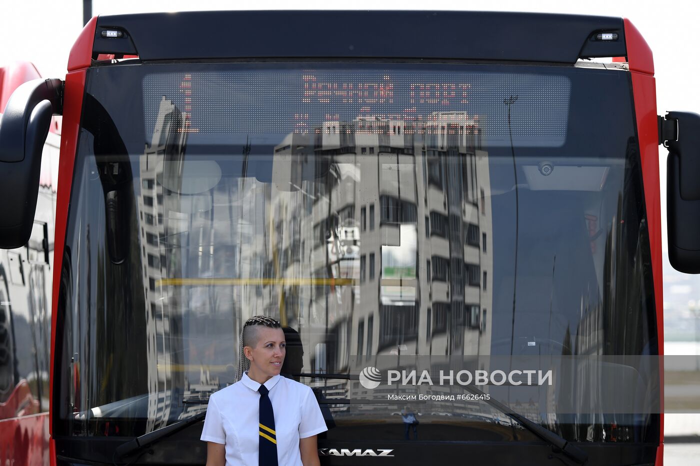 Презентация газомоторных автобусов "НефАЗ" в Казани