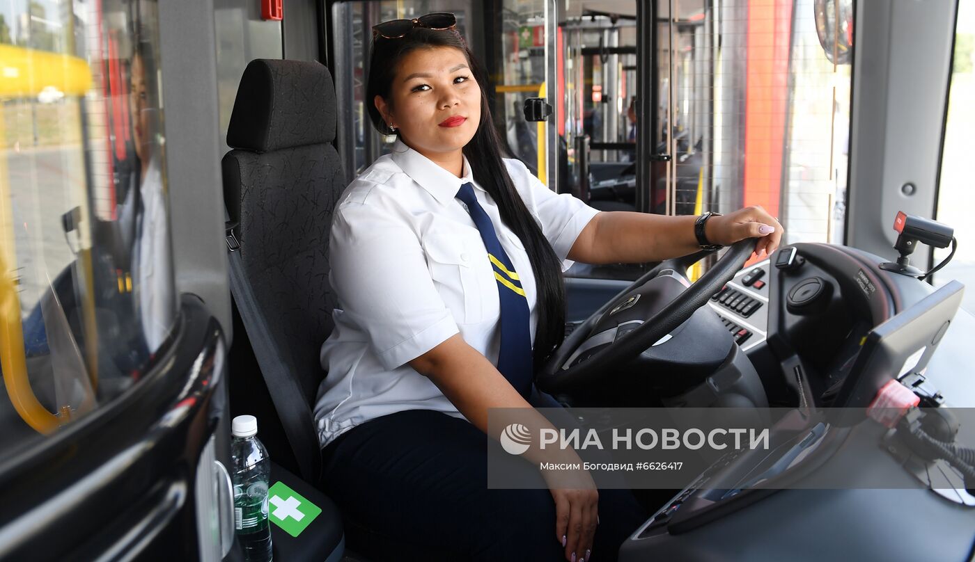 Презентация газомоторных автобусов "НефАЗ" в Казани