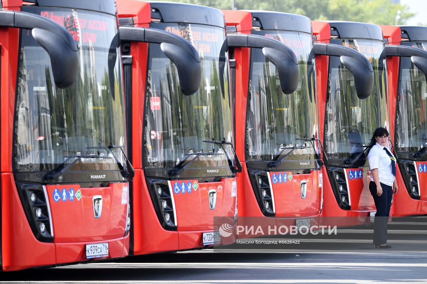 Презентация газомоторных автобусов "НефАЗ" в Казани