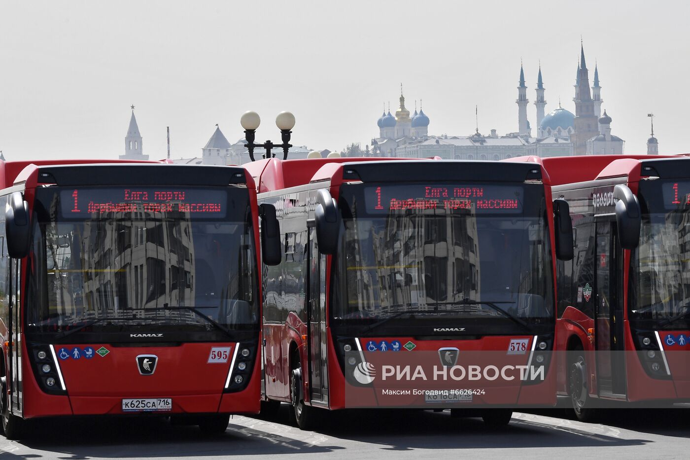 Презентация газомоторных автобусов "НефАЗ" в Казани