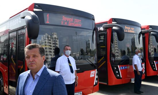 Презентация газомоторных автобусов "НефАЗ" в Казани