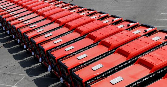 Презентация газомоторных автобусов "НефАЗ" в Казани