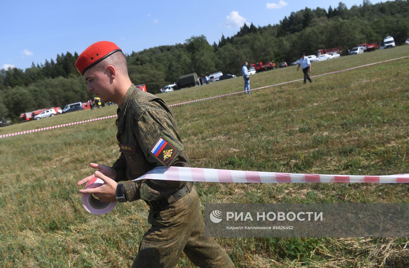 Опытный самолет Ил-112В потерпел катастрофу в Подмосковье