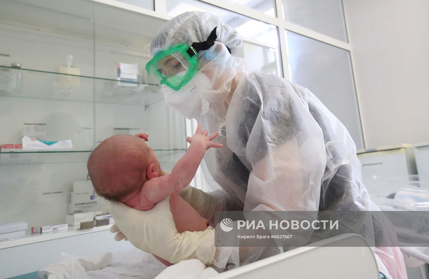 Родильный дом для больных Covid-19 в Волгограде