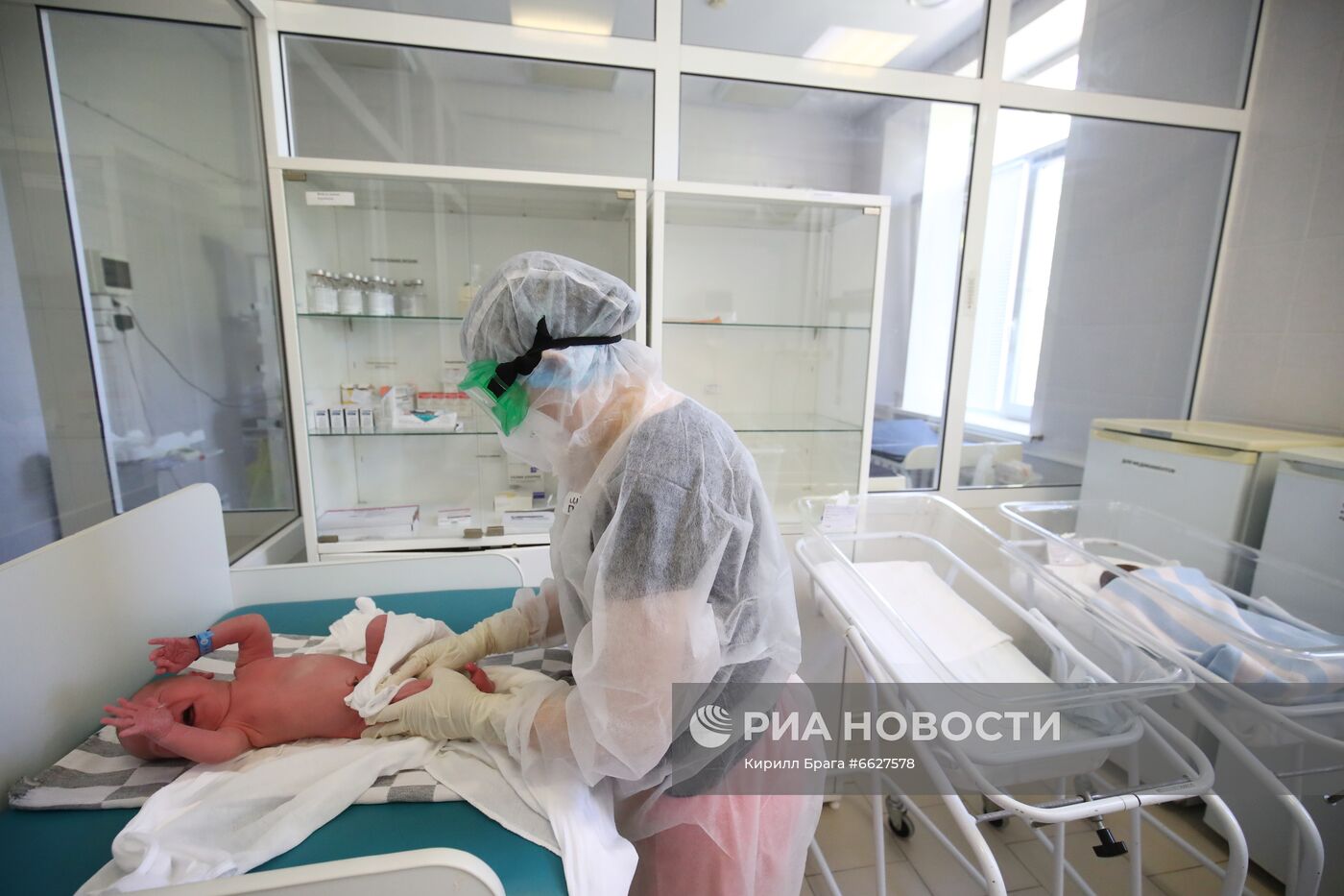 Родильный дом для больных Covid-19 в Волгограде