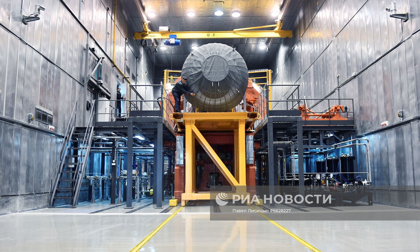 Запуск станции испытания двигателей на Арамильском авиаремонтном заводе
