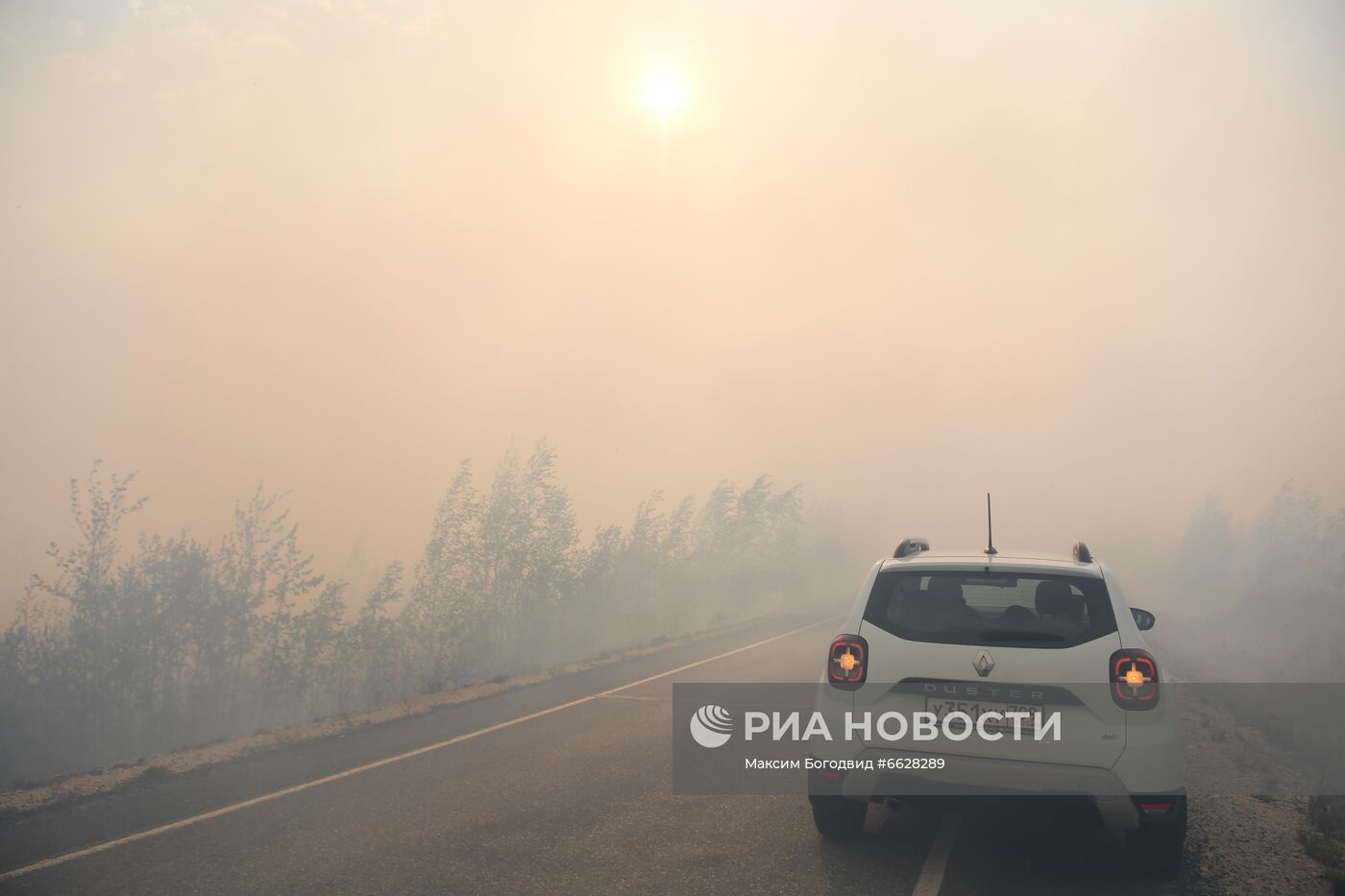 Лесные пожары в Республике Марий Эл