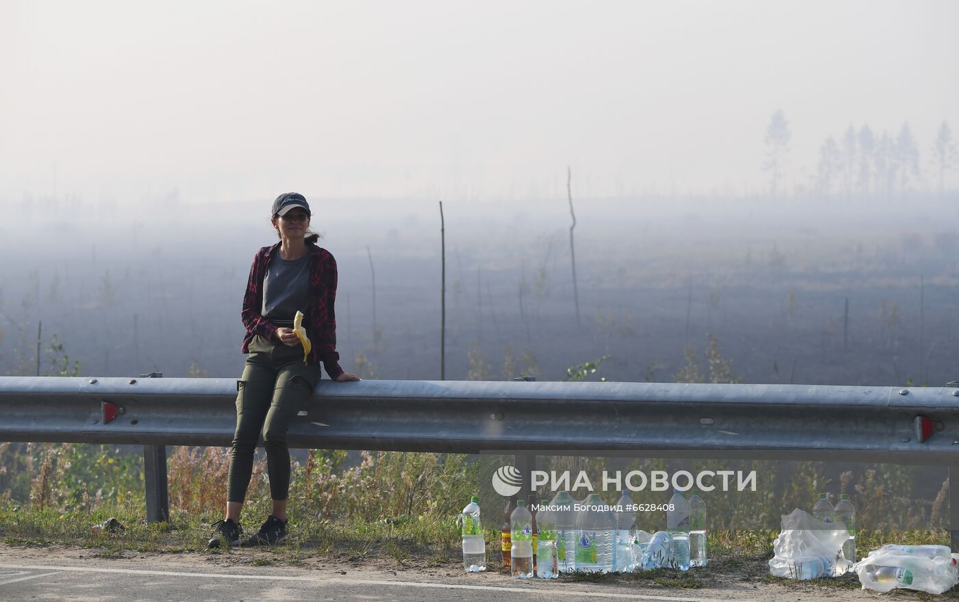 Лесные пожары в республике Марий Эл