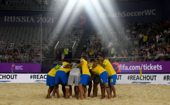 Пляжный футбол. ЧМ-2021. Матч Швейцария - Бразилия