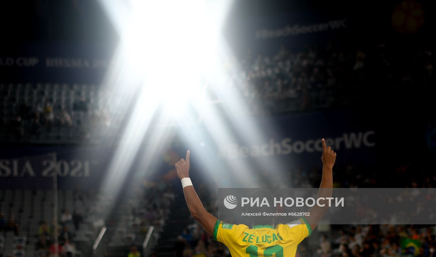 Пляжный футбол. ЧМ-2021. Матч Швейцария - Бразилия