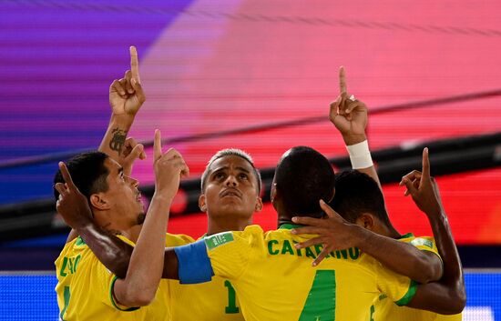 Пляжный футбол. ЧМ-2021. Матч Швейцария - Бразилия