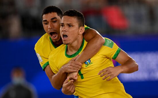 Пляжный футбол. ЧМ-2021. Матч Швейцария - Бразилия