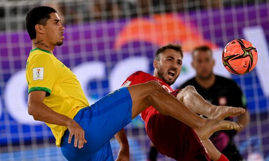 Пляжный футбол. ЧМ-2021. Матч Швейцария - Бразилия