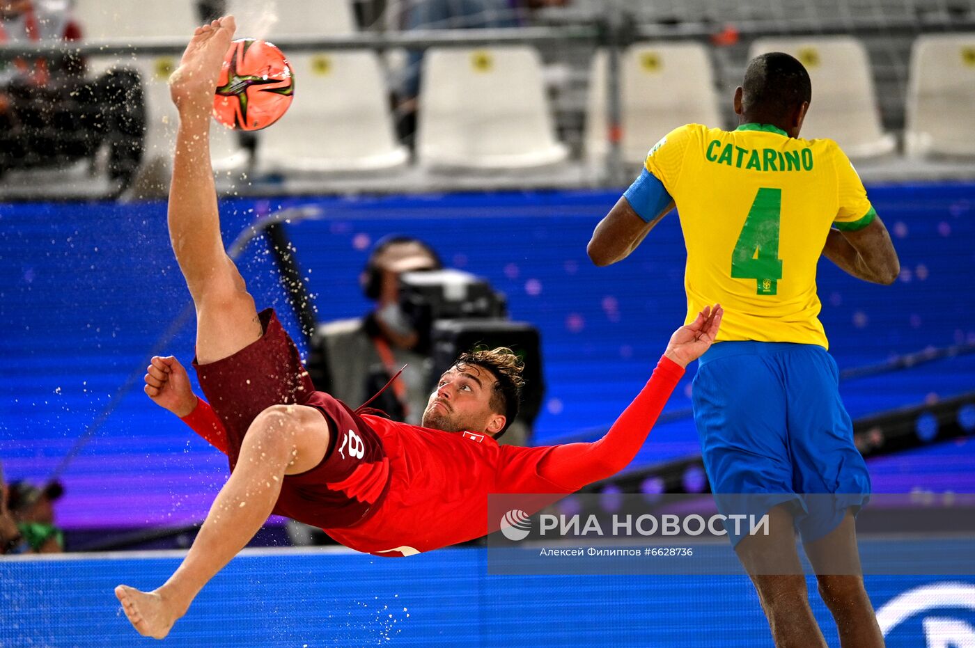 Пляжный футбол. ЧМ-2021. Матч Швейцария - Бразилия