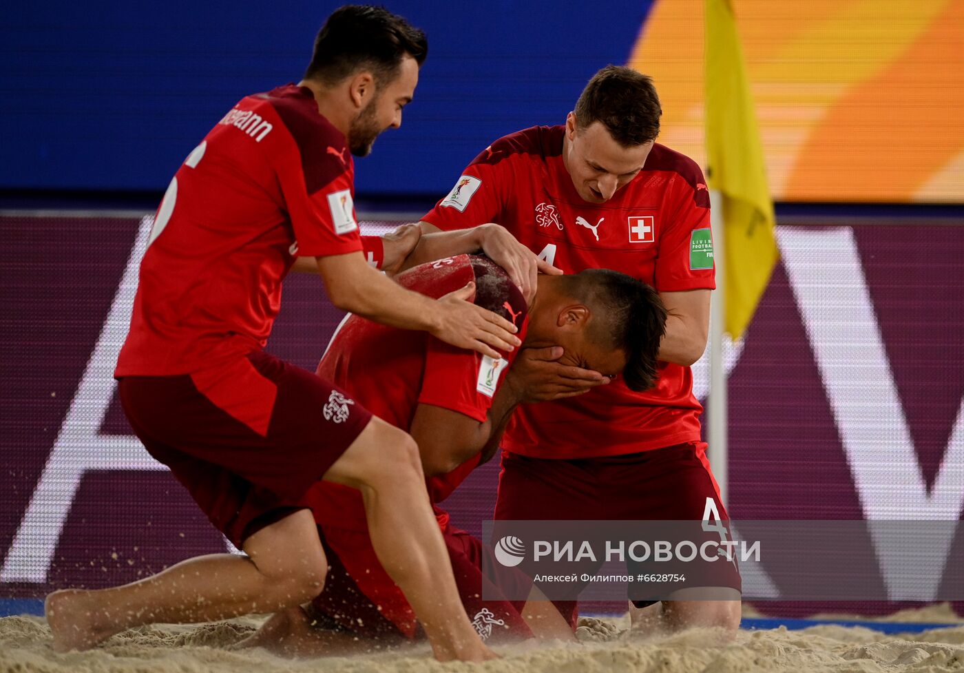 Пляжный футбол. ЧМ-2021. Матч Швейцария - Бразилия