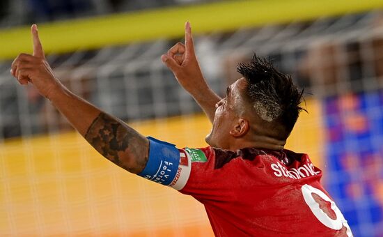 Пляжный футбол. ЧМ-2021. Матч Швейцария - Бразилия