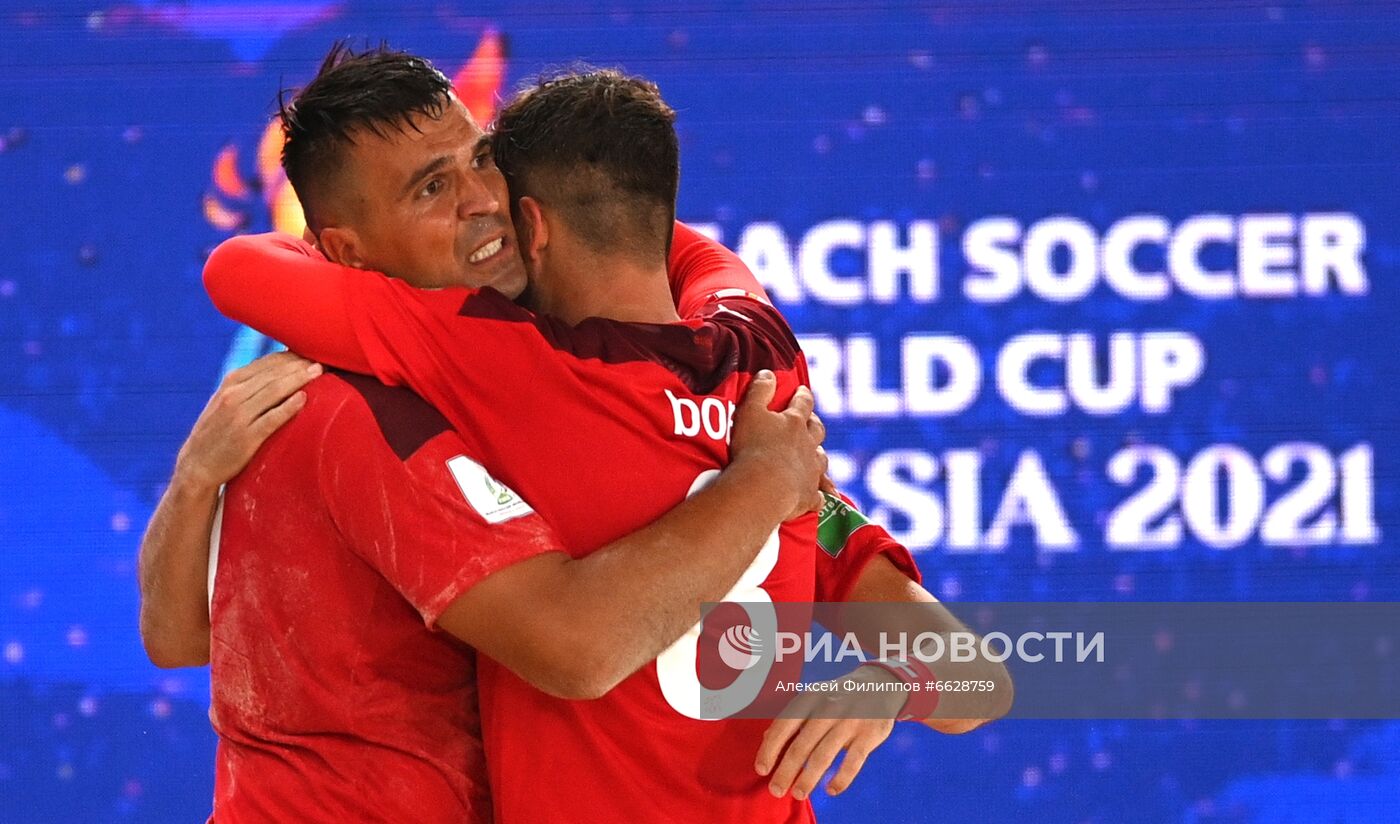 Пляжный футбол. ЧМ-2021. Матч Швейцария - Бразилия