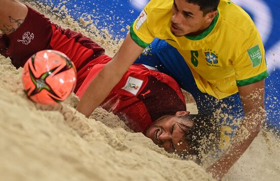 Пляжный футбол. ЧМ-2021. Матч Швейцария - Бразилия