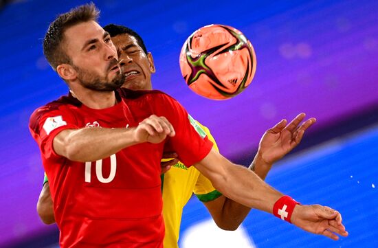 Пляжный футбол. ЧМ-2021. Матч Швейцария - Бразилия