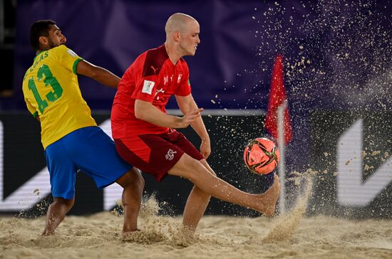 Пляжный футбол. ЧМ-2021. Матч Швейцария - Бразилия