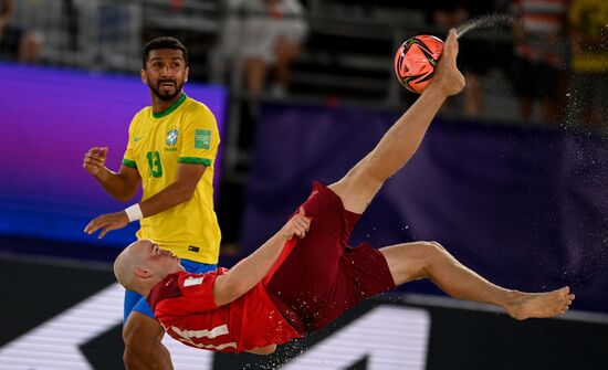 Пляжный футбол. ЧМ-2021. Матч Швейцария - Бразилия