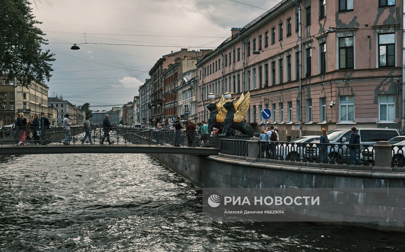 Пасмурная погода в Санкт-Петербурге