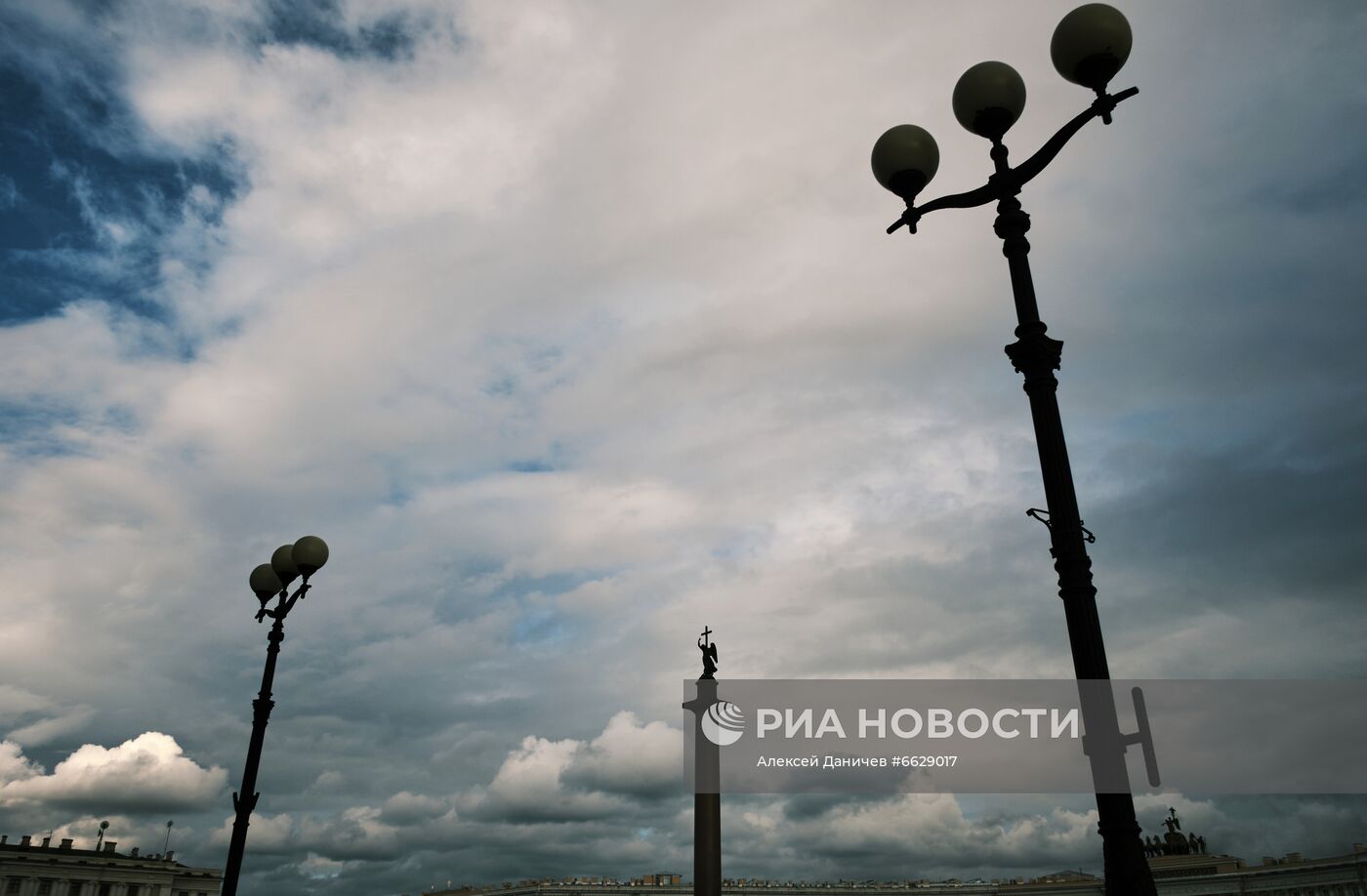 Пасмурная погода в Санкт-Петербурге
