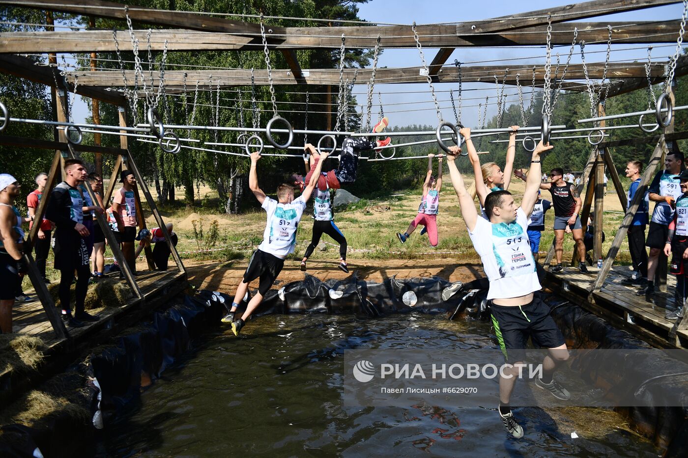 Военно-спортивная игра "Гонка героев" в Екатеринбурге