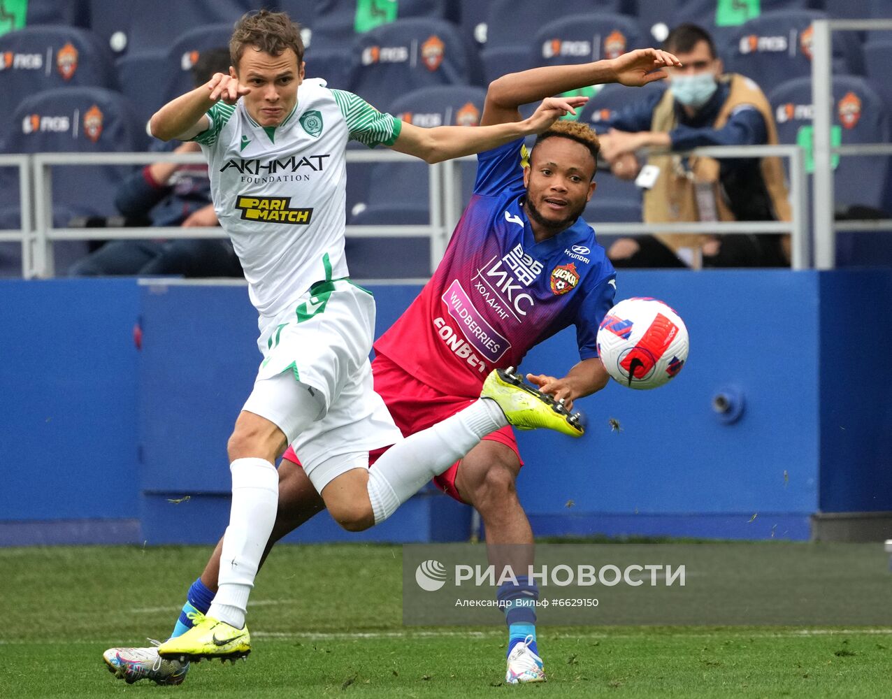 Футбол. РПЛ. Матч ЦСКА - "Ахмат"