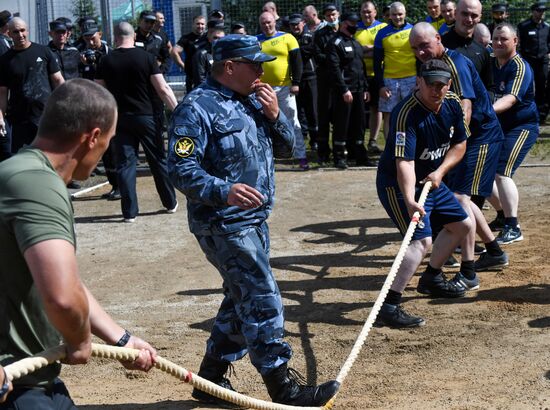 Спартакиада сборных команд колоний в Красноярском крае