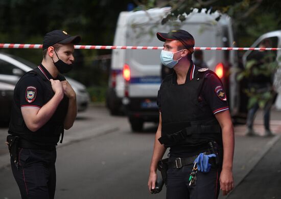 Взрыв на Малой Набережной в Москве