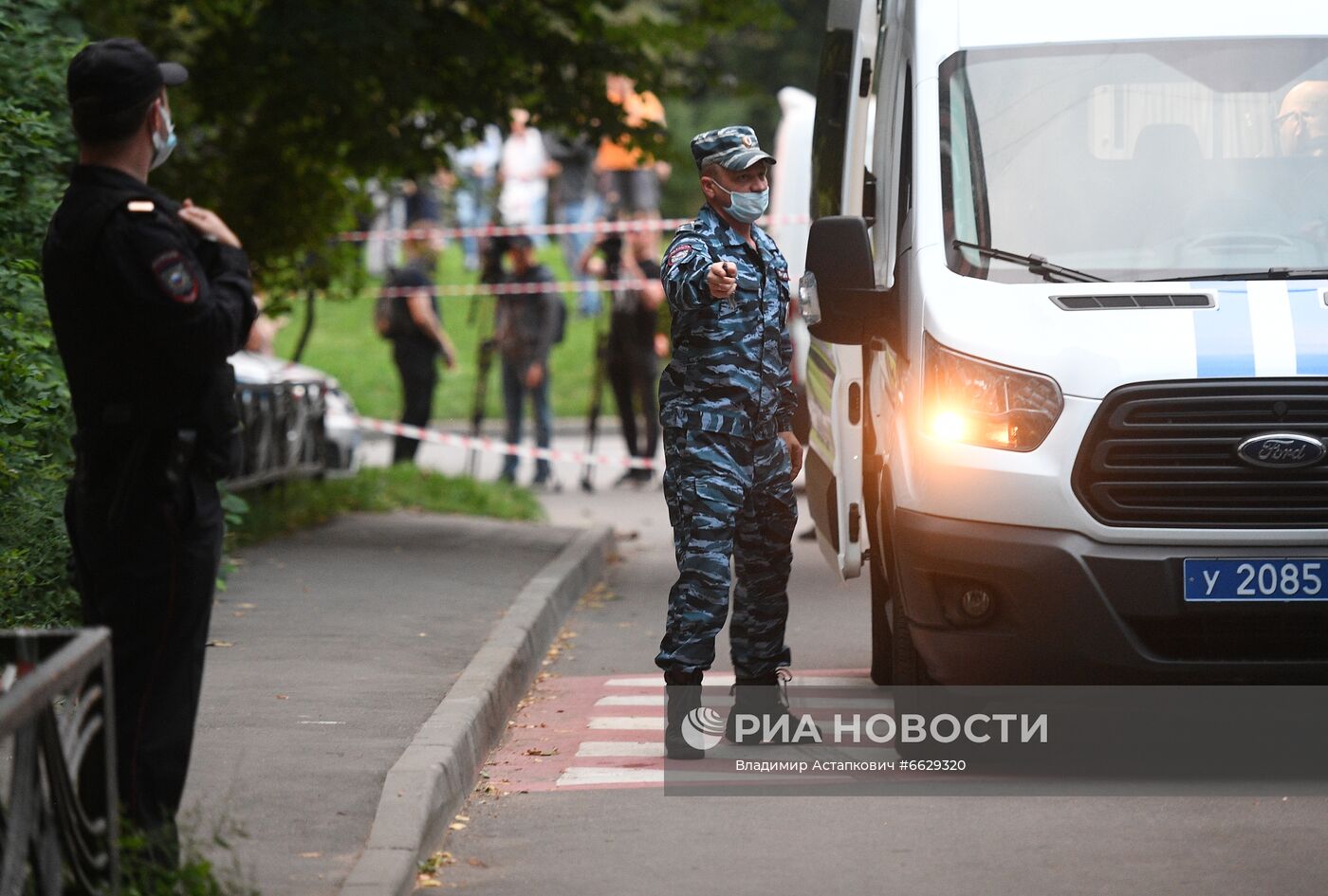 Взрыв на Малой Набережной в Москве