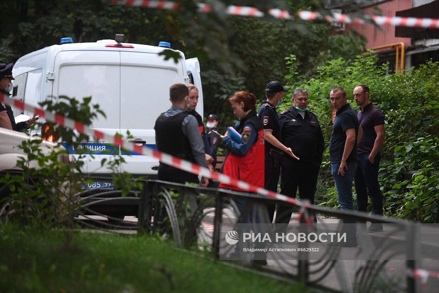 Взрыв на Малой Набережной в Москве