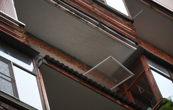 Взрыв на Малой Набережной в Москве