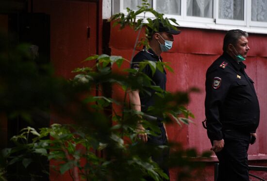 Взрыв на Малой Набережной в Москве