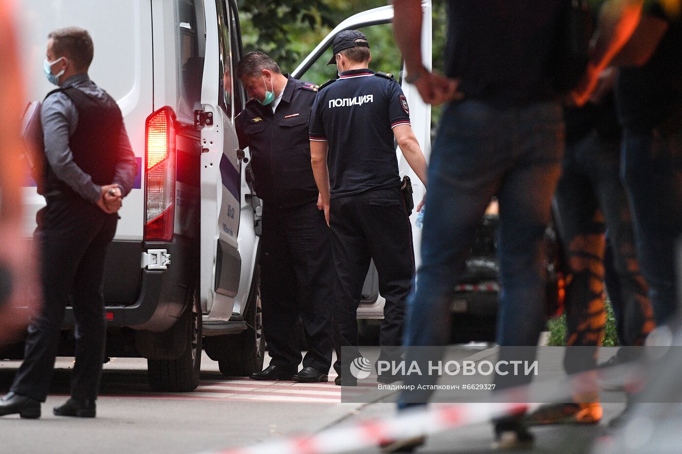 Взрыв на Малой Набережной в Москве