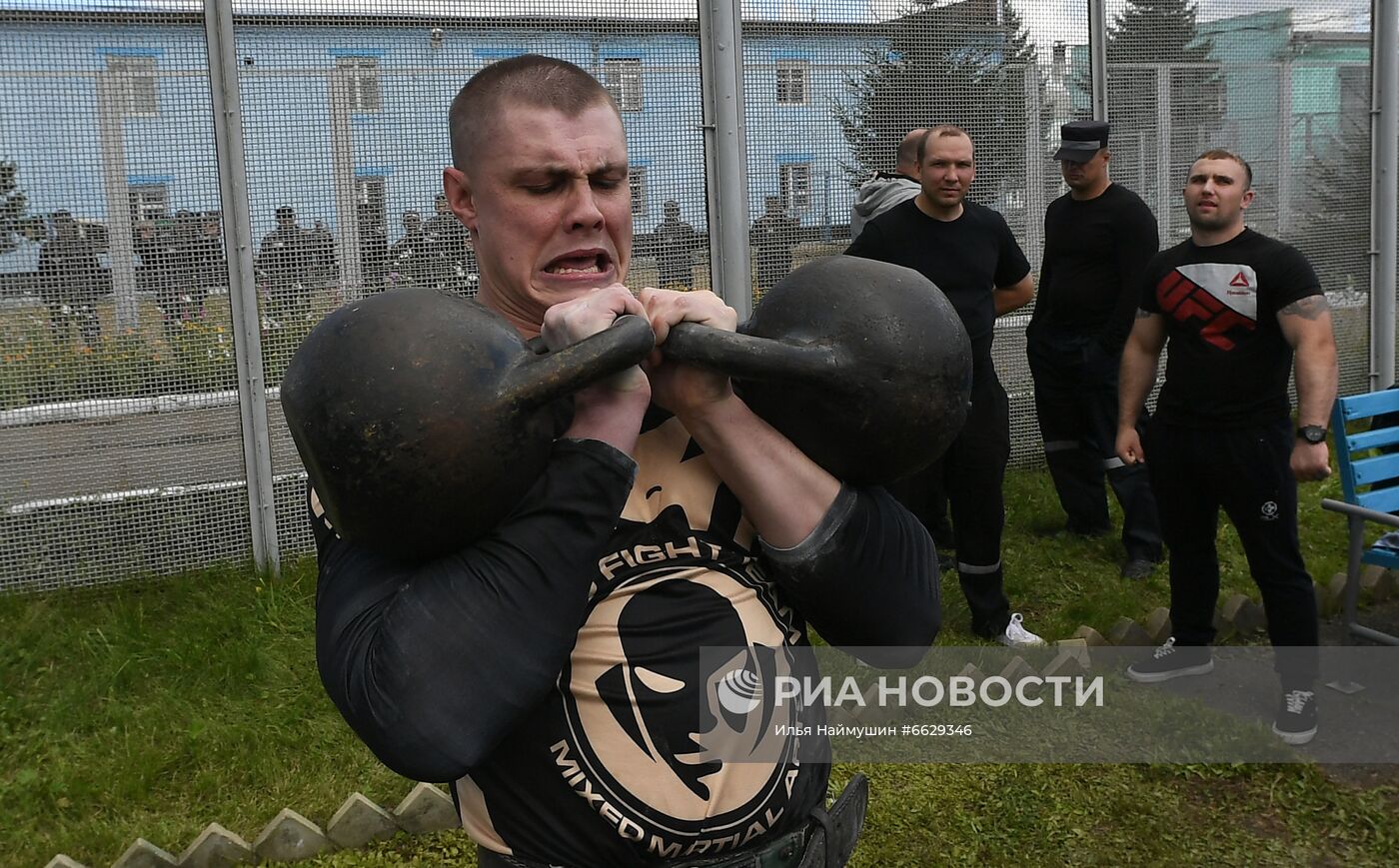 Спартакиада сборных команд колоний в Красноярском крае