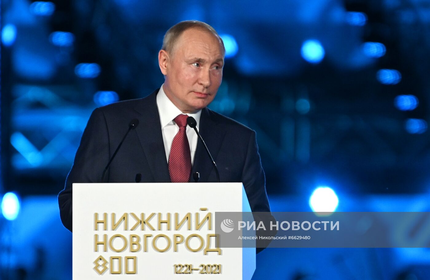 Рабочая поездка президента РФ В. Путин в Нижний Новгород