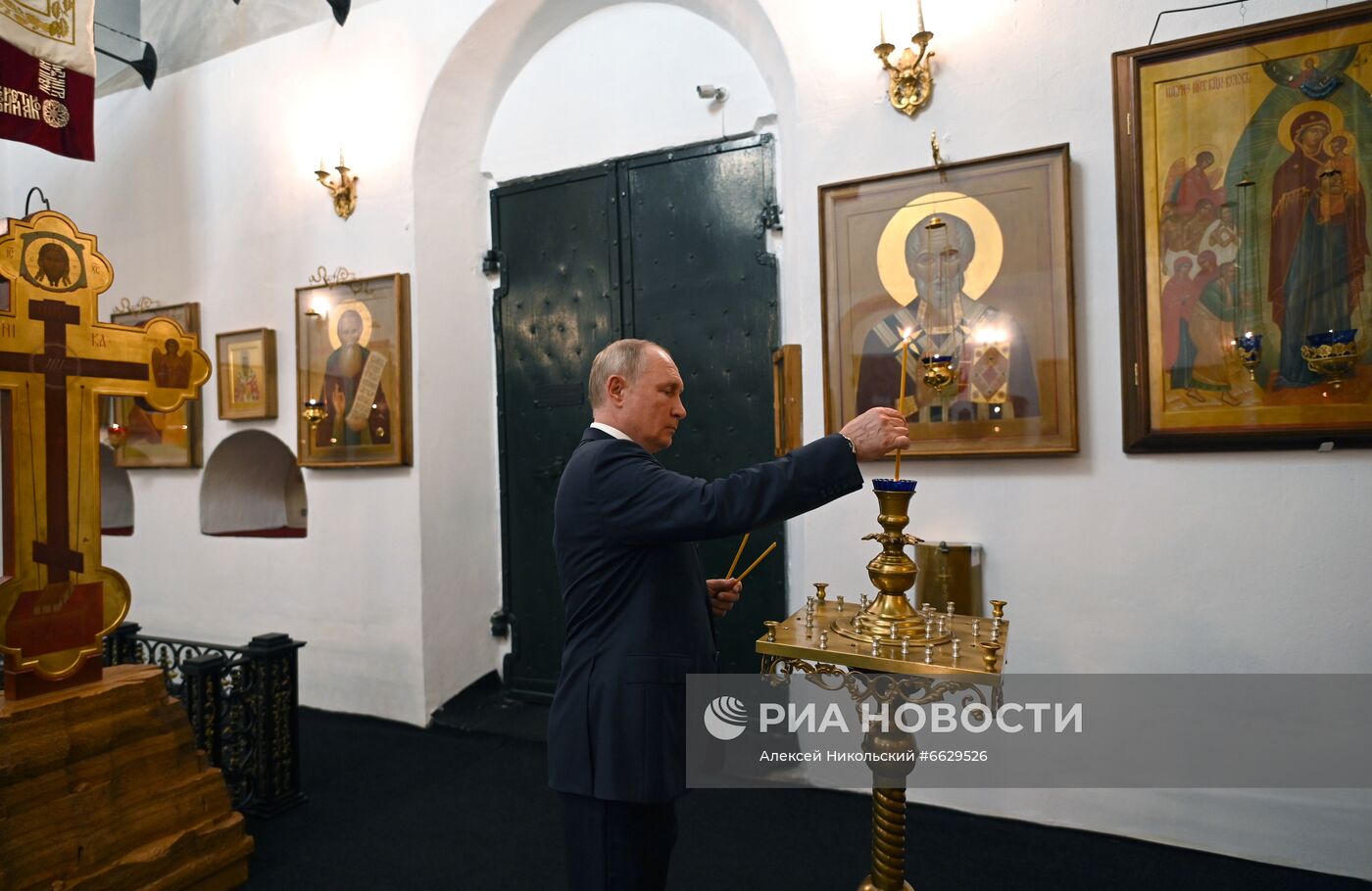 Рабочая поездка президента РФ В. Путин в Нижний Новгород
