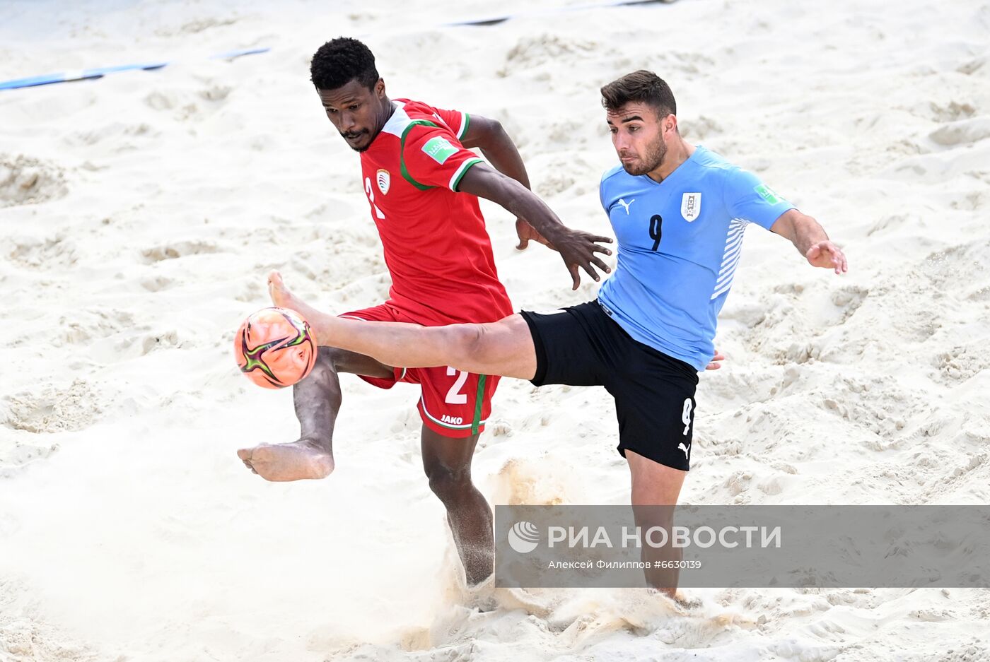 Пляжный футбол. ЧМ-2021. Матч Уругвай - Оман