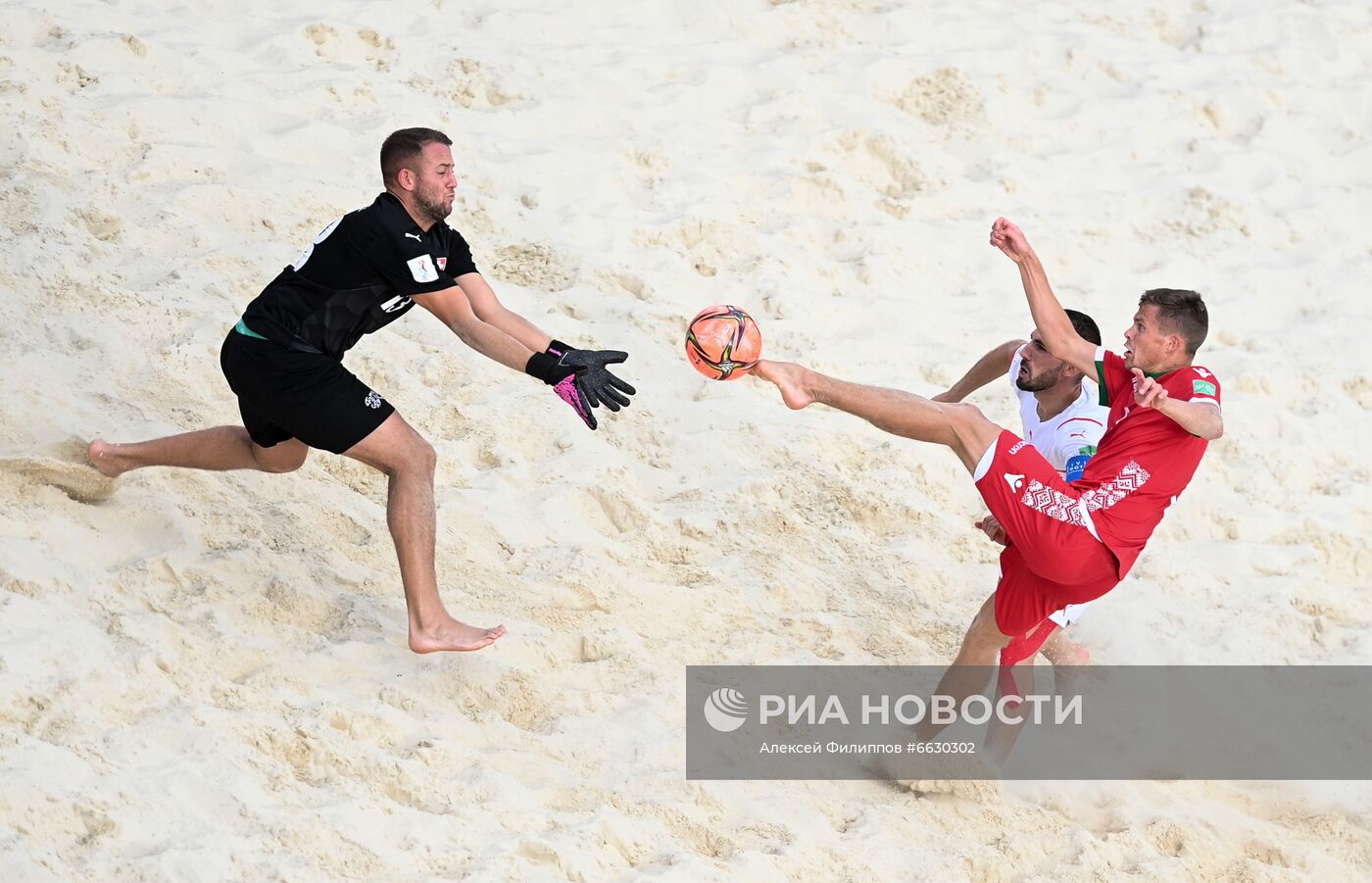 Пляжный футбол. ЧМ-2021. Матч Белоруссия - Швейцария