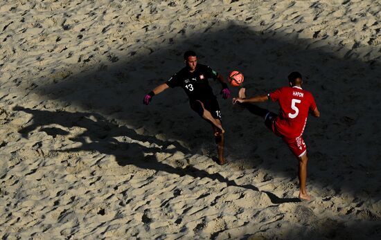Пляжный футбол. ЧМ-2021. Матч Белоруссия - Швейцария