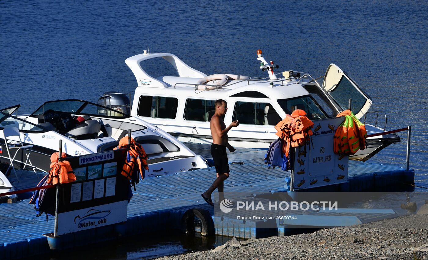 Жара в Екатеринбурге