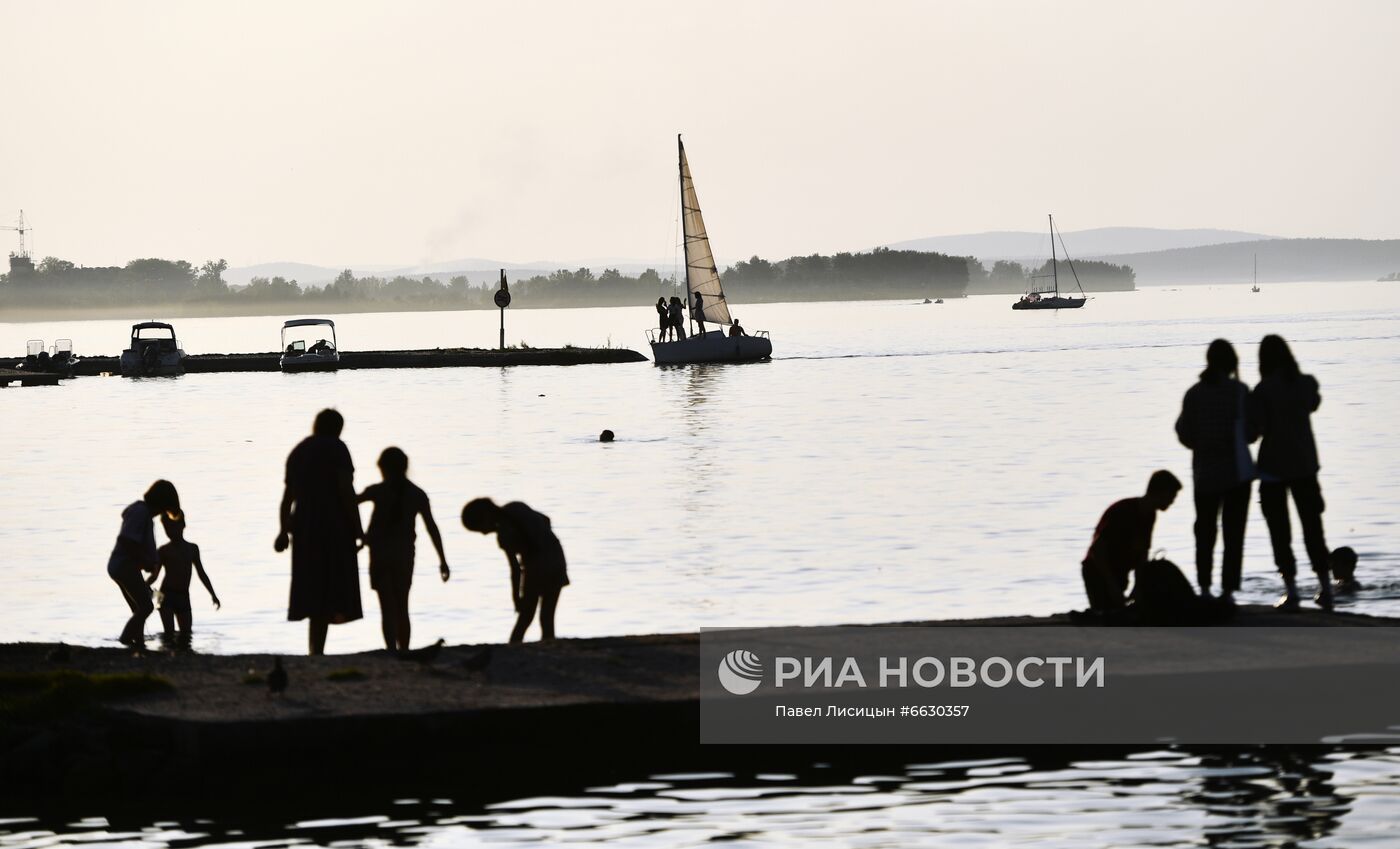 Жара в Екатеринбурге