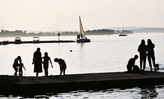 Жара в Екатеринбурге