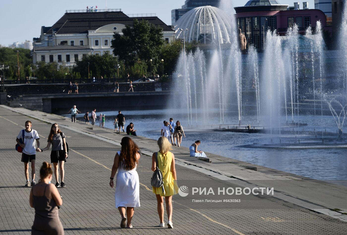 Жара в Екатеринбурге